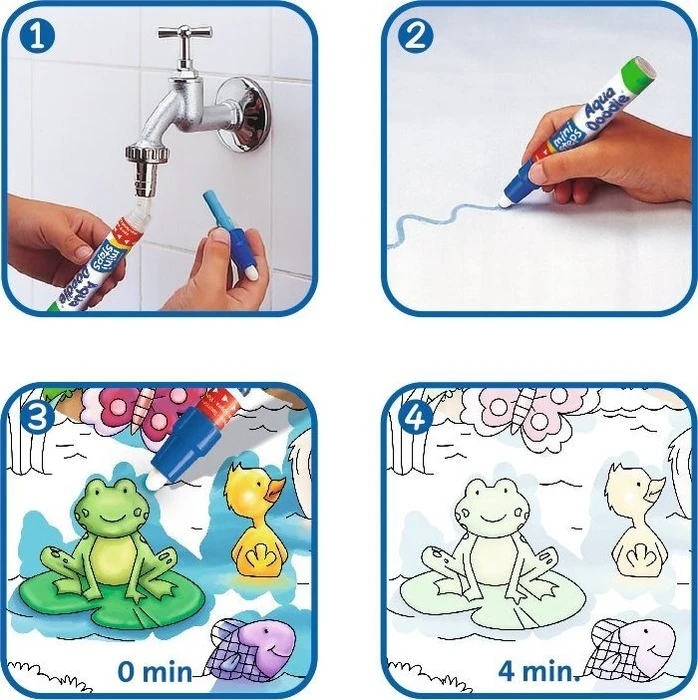 Ravensburger ministeps Aqua Doodle Puzzle Heimische Tiere