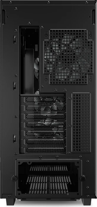 Sharkoon Rebel C70G RGB, schwarz/braun, Glasfenster