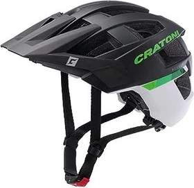 Cratoni AllSet Helm schwarz/weiß matt