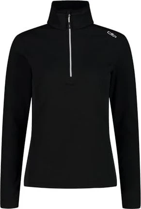 CMP Grid Tech Turtleneck Funktionsshirt langarm nero/ice (Damen)