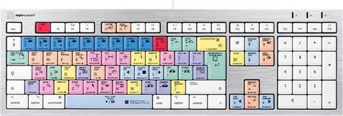 LogicKeyboard ALBA Adobe Premiere Pro CC Mac, USB, UK