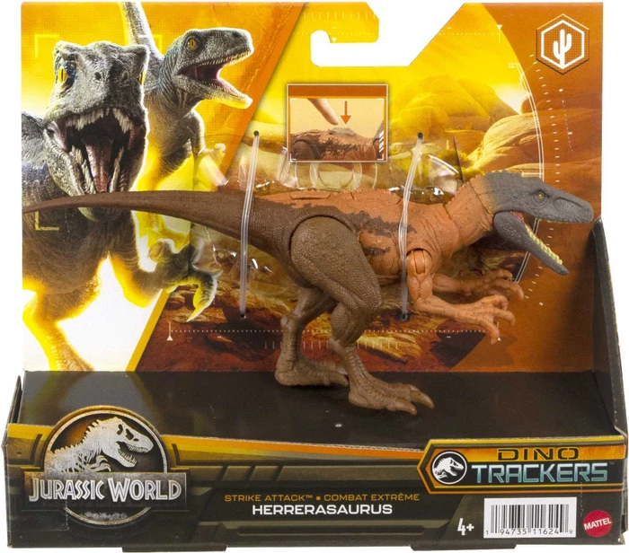 Mattel Jurassic World - Dino Trackers Strike Attack Herrerasaurus