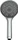 Wenko Watersaving Ø11cm grau (23993100)
