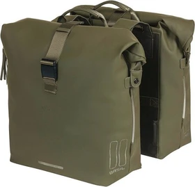 Basil SoHo Nordlicht Doppeltasche Gepäcktasche moss green