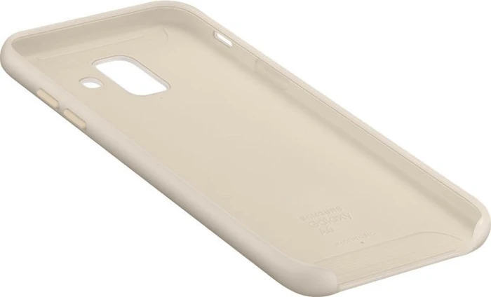Samsung Dual Layer Cover für Galaxy A6 (2018) gold