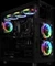 Thermaltake Riing Plus 12 LED RGB TT Premium Edition, LED-Steuerung, Lüftersteuerung, 120mm, 5er-Pack Vorschaubild
