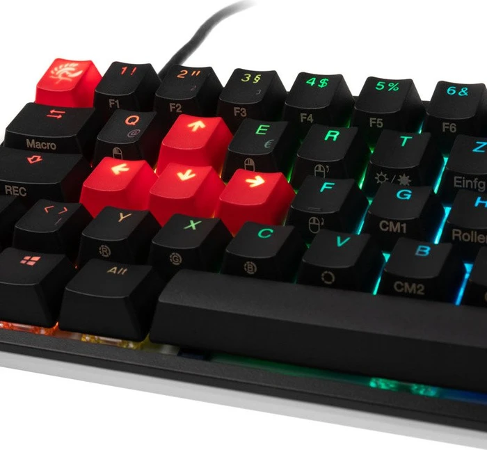 Ducky One 2 SF PBT, MX RGB BLACK, USB, DE