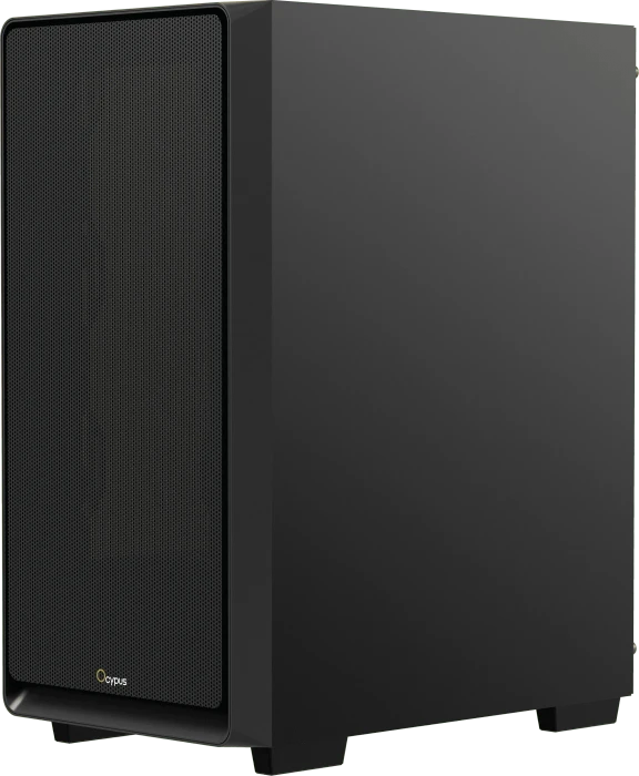 Ocypus Gamma C60, schwarz, Glasfenster