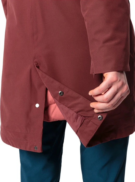 Vaude Annecy 3in1 III Funktionsmantel dark cherry uni (Damen)
