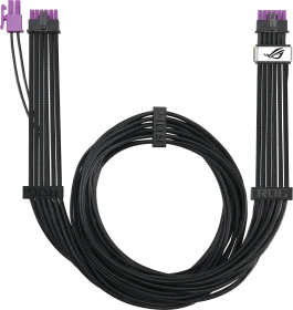 ASUS ROG Equalizer PCIe 5.1 600W 12V-2x6 GPU Power Cable, schwarz, 75cm