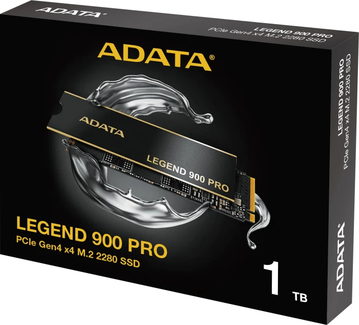 ADATA LEGEND 900 PRO 1TB, M.2 2280 / M-Key / PCIe 4.0 x4, Kühlkörper