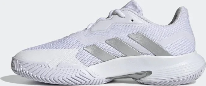 adidas Courtjam Control cloud white/silver metallic (Damen)