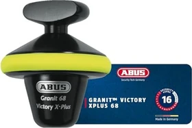 ABUS Granit Victory X Plus 68 halb Bremsscheibenschloss schwarz