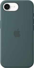Apple Silikon Case für iPhone 16e seegrün