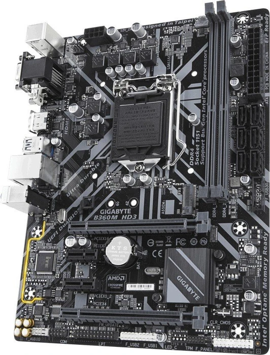 GIGABYTE B360M HD3 (Intel 1151 v2)
