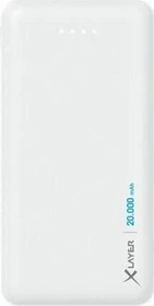 XLayer Powerbank Micro 20000mAh weiß