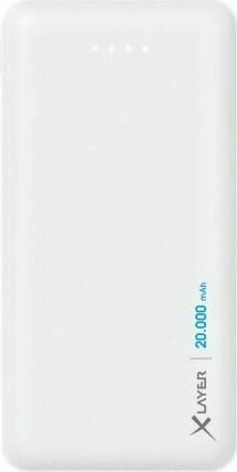 XLayer Powerbank Micro 20000mAh weiß