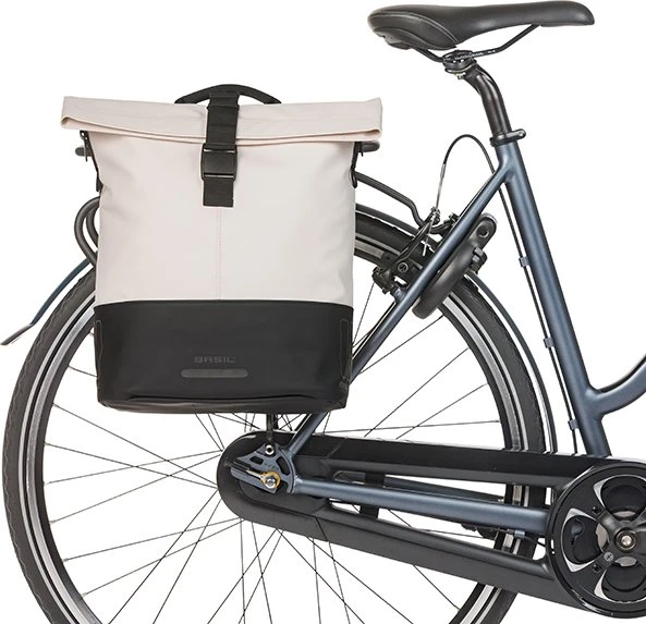 Basil Cove Shopper MIK Hooks Gepäcktasche off white/black
