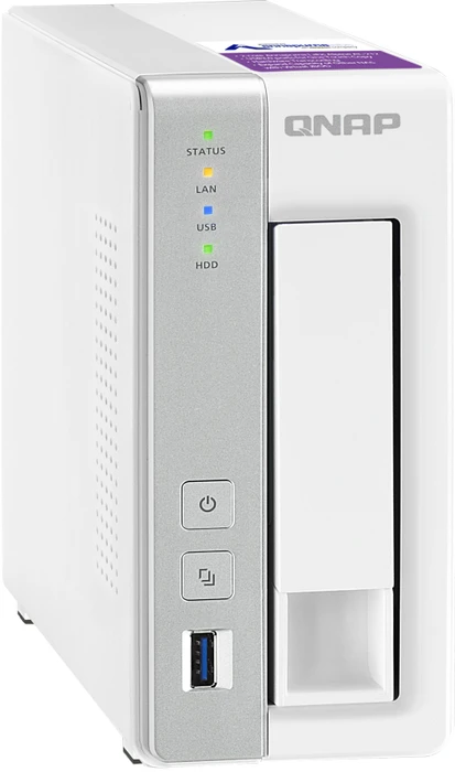 QNAP Turbo Station TS-131P, 1GB RAM, 1x RJ-45 1000Base-T, 3x USB-A 3.0