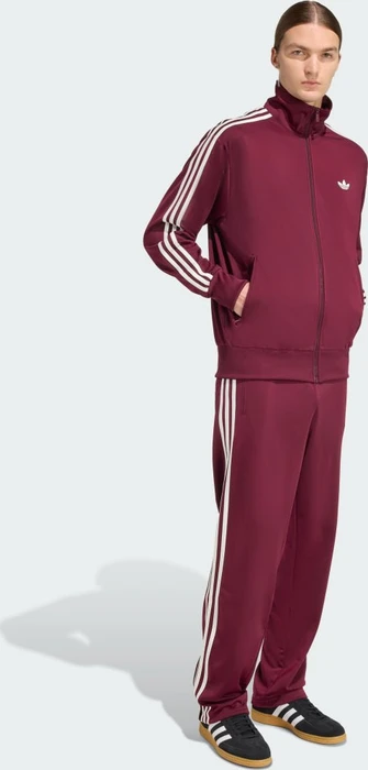 adidas Firebird Track Top Trainingsjacke maroon/off white (Herren)