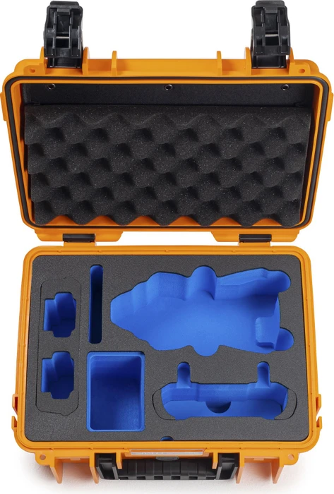 B&W International Drone Case Typ 3000 PP.117 für DJI Air 3 orange