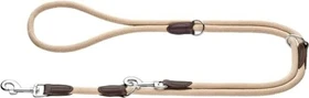 Hunter Freestyle verstellbare Führleine, 2m, hellbraun