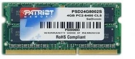 Patriot SO-DIMM 4GB, DDR2-800, CL5