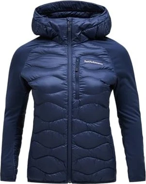 Peak Performance Helium Hybrid Down Hood Jacke blue shadow (Damen)