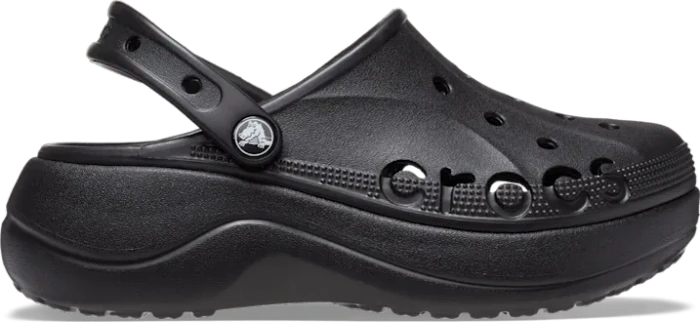 Crocs Baya Platform Clog schwarz (Damen)
