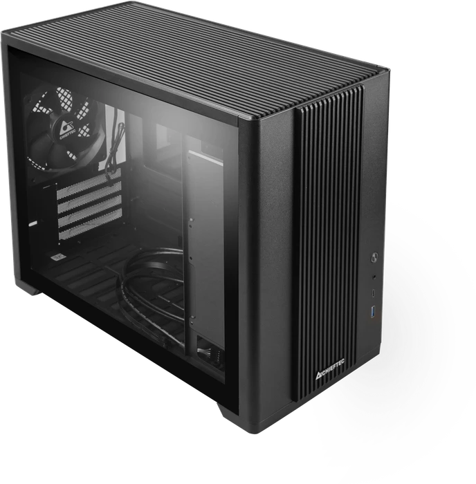 Chieftec UNI BX-10B, Glasfenster