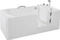Home Deluxe Vital M Seniorenbadewanne liegend mit Whirlpoolfunktion 153x76cm Vorschaubild