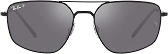 Ray-Ban RB3666 56mm black/silver mirror