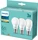 Philips LED Birne E27 8-60W/827, 3 Stück (929002306203)
