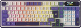 RK Royal Kludge S98, Lavendel Lila, 96%, hot-swap, RK Linear Viridian, USB/Bluetooth, DE