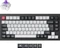 Keychron Q1 HE, Carbon Black, 75%, PBT, LEDs RGB, Gateron 2.0 Magnetic Nebula, USB/Bluetooth, DE Vorschaubild