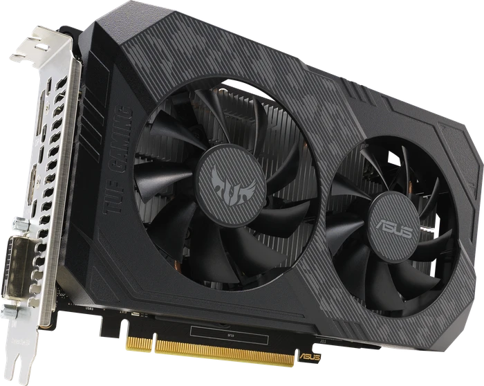 ASUS TUF Gaming GeForce GTX 1650 OC P V2, TUF-GTX1650-O4GD6-P-V2-GAMING, 4GB GDDR6, DVI, HDMI, DP