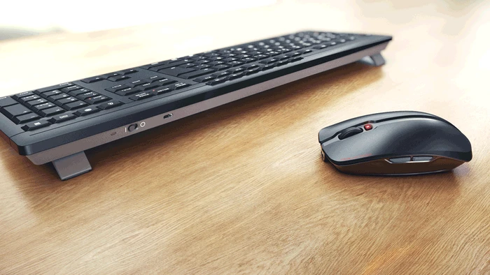 Cherry Stream Desktop Recharge schwarz, USB, DE