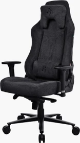 Arozzi Vernazza Soft Fabric Gamingstuhl, pure black