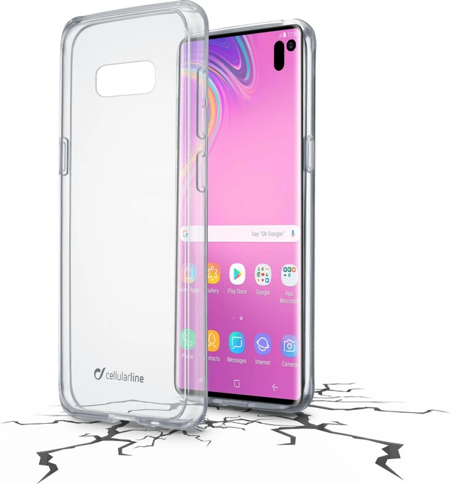 Cellularline Clear Duo für Samsung Galaxy S10e transparent