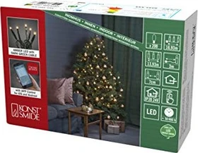 Konstsmide Mirco Lichterkette LED 200x bernstein
