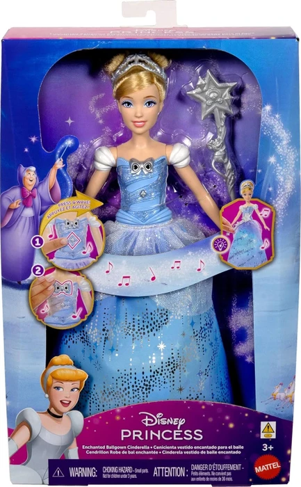 Mattel Disney - Prinzessin - Cinderella mit Licht und Sound