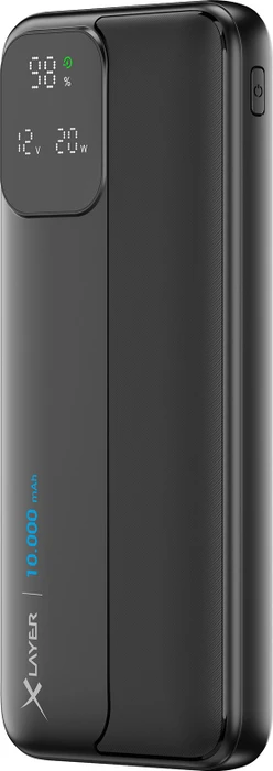 XLayer Powerbank Rapid 10000 mAh schwarz
