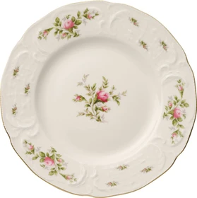 Rosenthal Sanssouci Elfenbein Moosrose Speiseteller 26cm