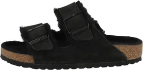 Birkenstock Arizona Veloursleder schwarz (Damen)