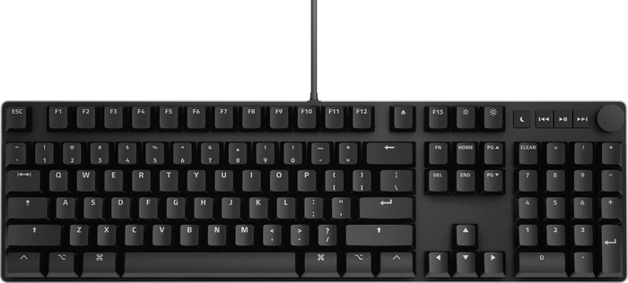 Das Keyboard MacTigr, MX LOW PROFILE RED, USB, DE
