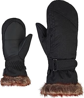 Ziener LED Mitten Skihandschuhe black stru (Junior)
