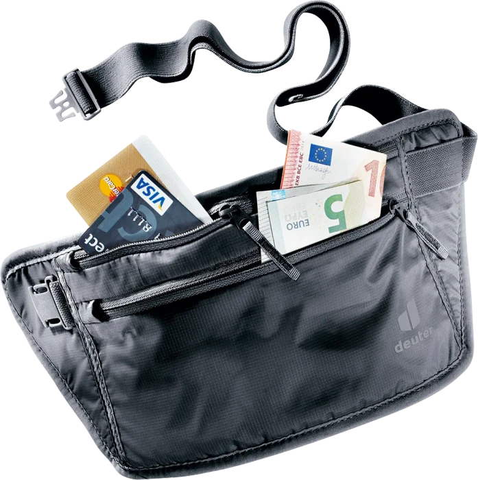 Deuter Security Money Belt II Bauchtasche schwarz