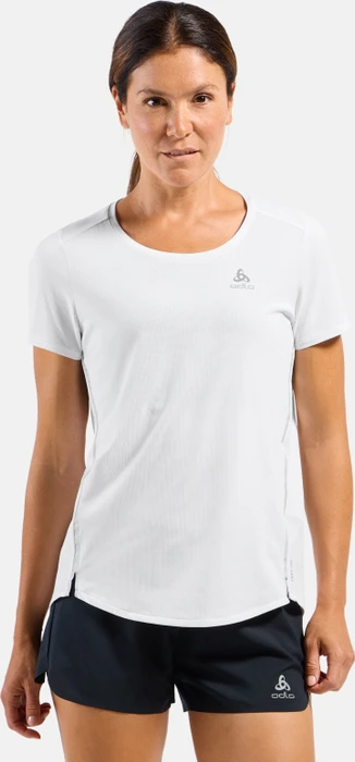 Odlo Zeroweight Chill-Tec Funktionsshirt kurzarm weiß (Damen)