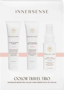 Innersense Travel Trio Color Shampoo 59.15ml + Conditioner 59.15ml + Spray 59.15ml Geschenkset