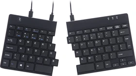 R-Go Ergo Split Ergonomic Keyboard, USB, US (RGOSP-USWIBL)